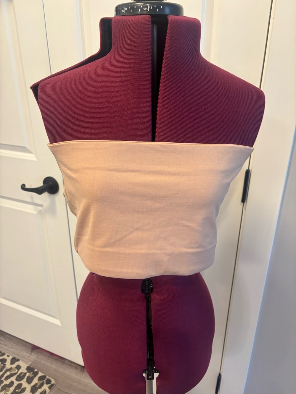 Tommie Copper Beige Strapless Bandeau bra